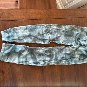 FP Movement by Free People Tie-Dye Leggings - Blue and Gray